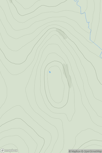 Thumbnail image for Beinn na Coinnich [North Skye and Raasay] [NG206439] showing contour plot for surrounding peak